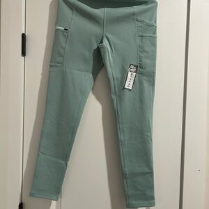 Carhartt Women's Force Fitted Lightweight Utility Legging in Blue Surf XS